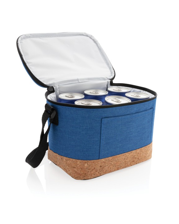 4DO Two-Tone Kühltasche mit Korkdetails Taschen personalisierbar