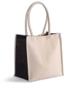 KIMOOD Sac cabas en coton / jute - 17 L  personnalisable