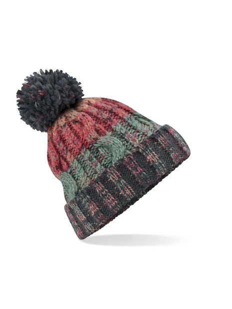 BEECHFIELD CORKSCREW POM POM BEANIE /api/colors/21f3a693-2188-4368-8623-da6fd244d733 personnalisable