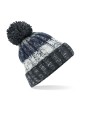 Mutsen BEECHFIELD CORKSCREW POM POM BEANIE voor bedrukking &amp; borduring