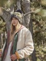 Bonnets à personnaliser BEECHFIELD CORKSCREW POM POM BEANIE 