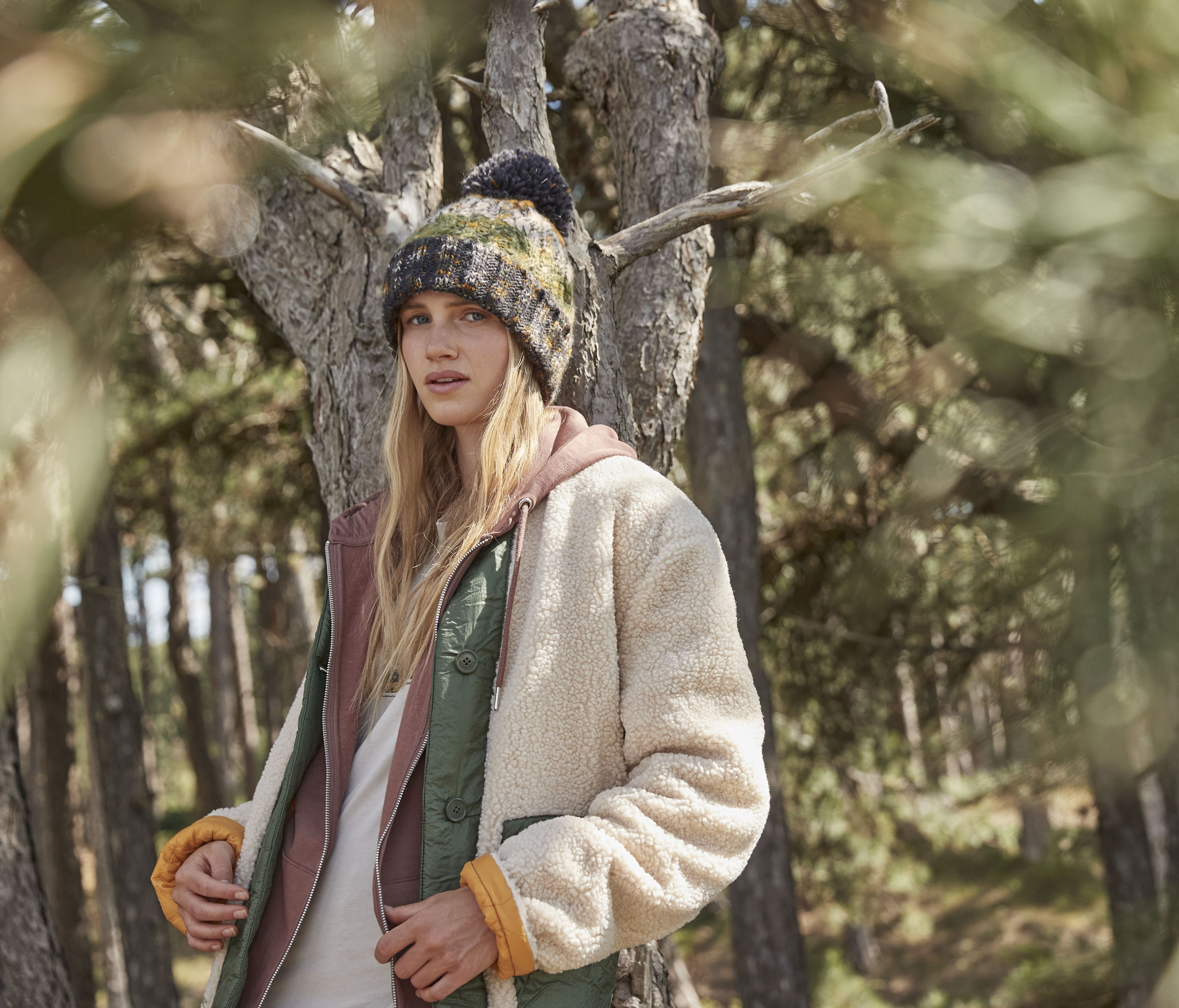 Bonnets personnalisable BEECHFIELD CORKSCREW POM POM BEANIE