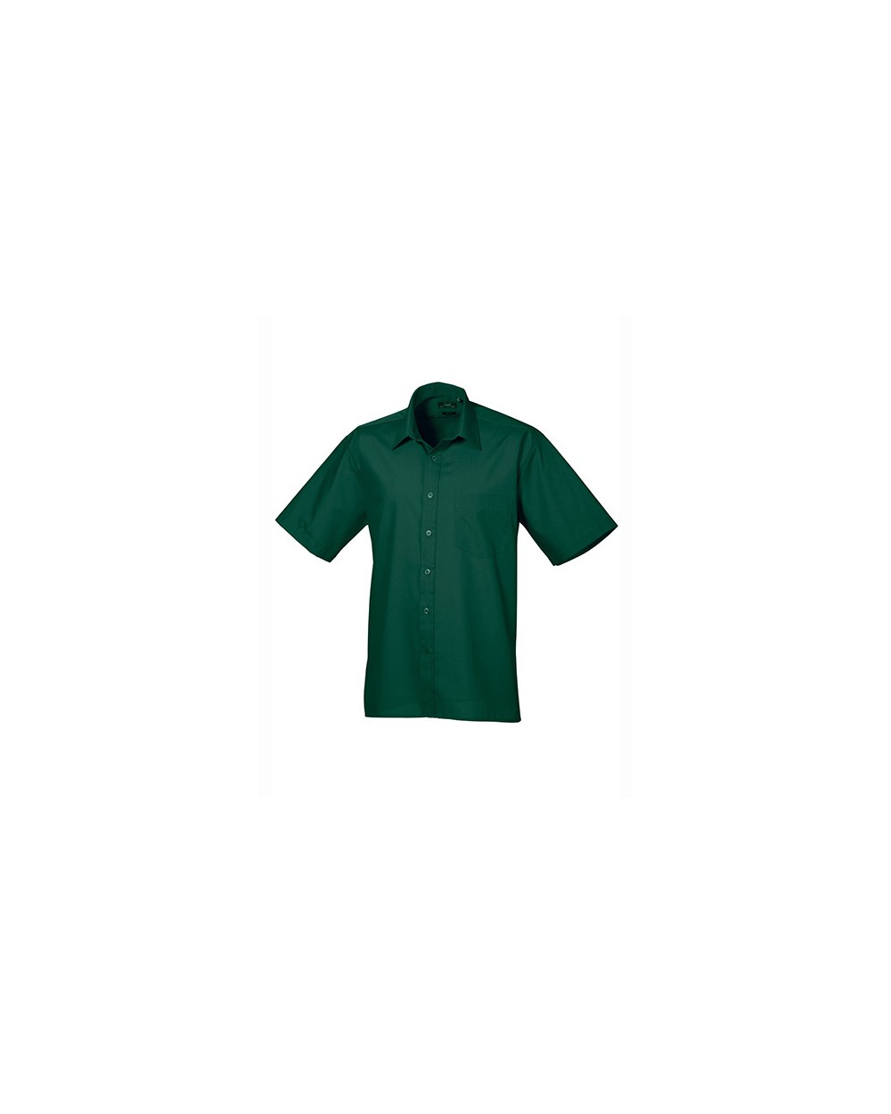 Hemden PREMIER Men`s Poplin Short Sleeve Shirt voor bedrukking &amp; borduring