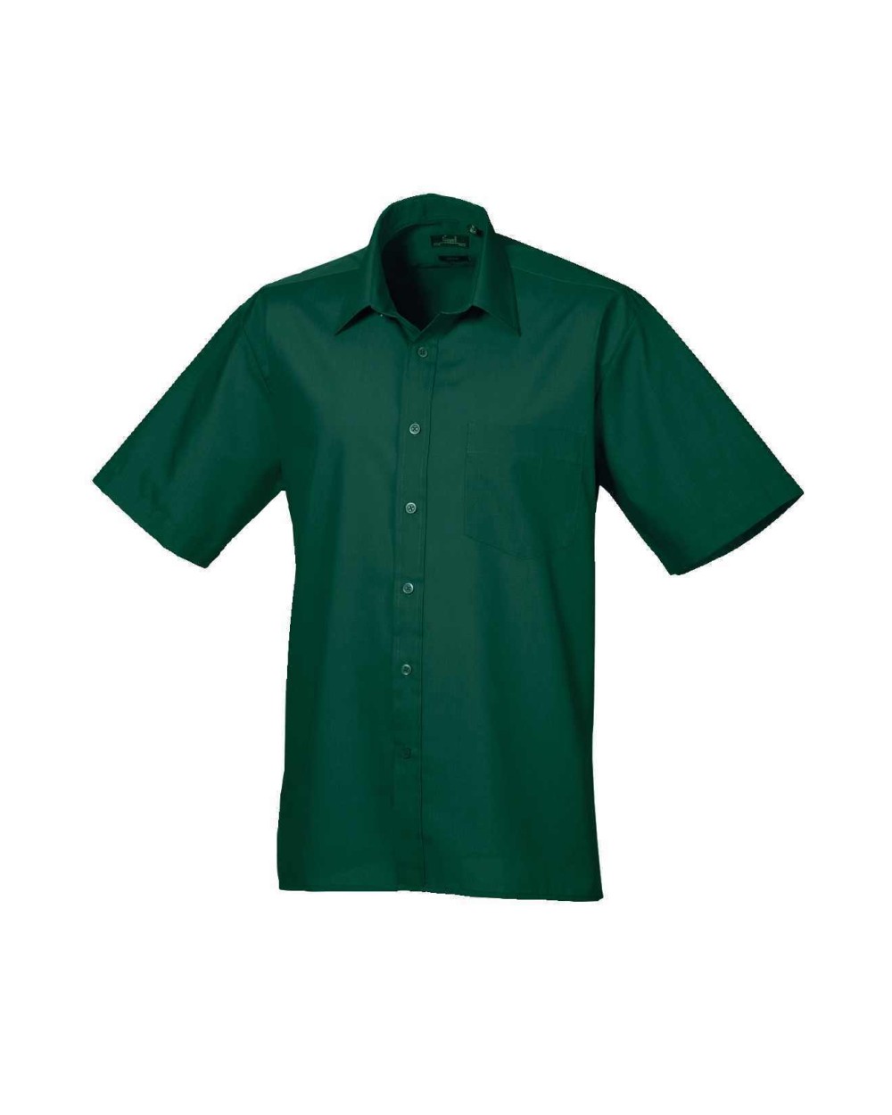 Hemden PREMIER Men`s Poplin Short Sleeve Shirt voor bedrukking &amp; borduring