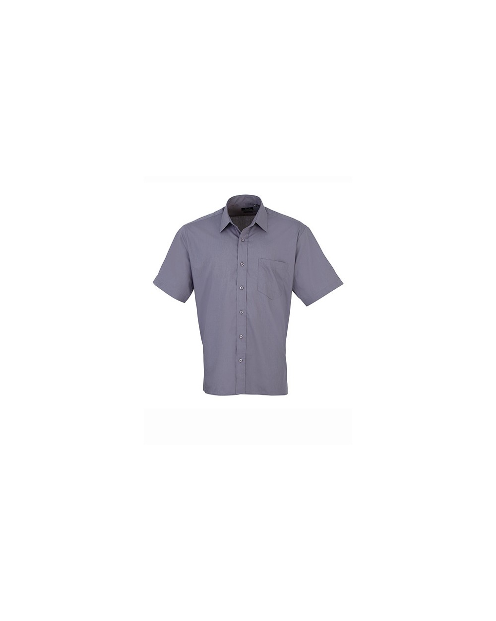 Hemden PREMIER Men`s Poplin Short Sleeve Shirt voor bedrukking &amp; borduring