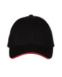 Casquettes personnalisable BLACK & MATCH CASQUETTE 6 PANS
