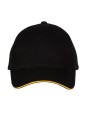 Casquettes personnalisable BLACK & MATCH CASQUETTE 6 PANS
