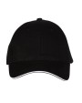 Casquettes personnalisable BLACK & MATCH CASQUETTE 6 PANS