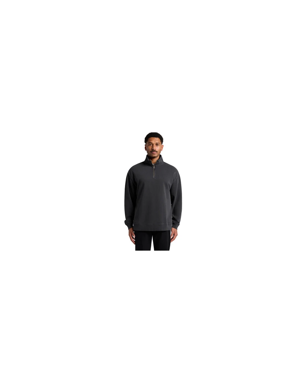 AS COLOUR Relax Faded Half Zip Sweatshirts personalisierbar