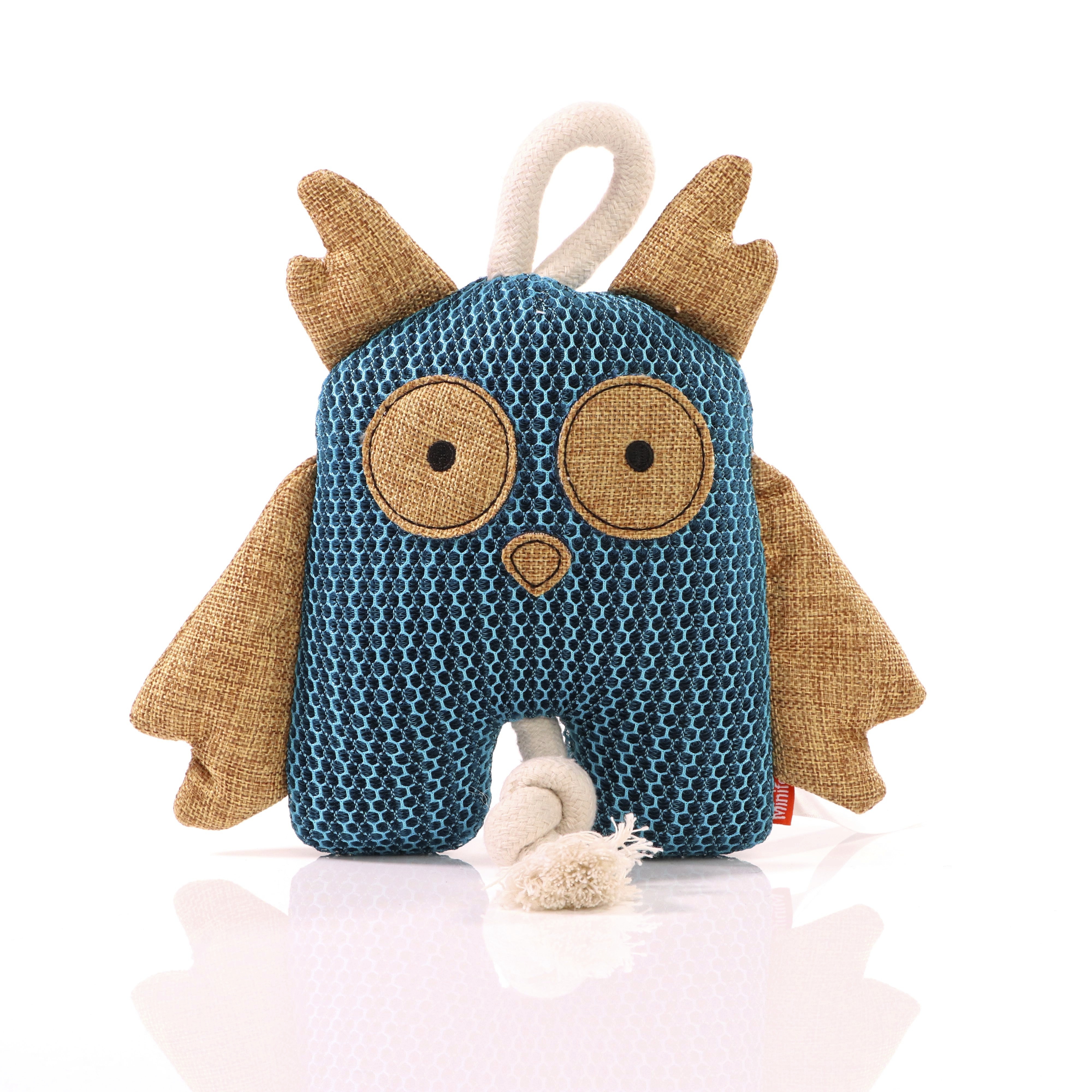 Benodigdheden MBW MiniFeet® Dog Toy Owl voor bedrukking &amp; borduring