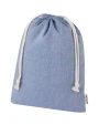 4DO Pheebs 150 g/m² GRS Zuziehbeutel aus Recyclingbaumwolle groß 4 l Taschen personalisierbar