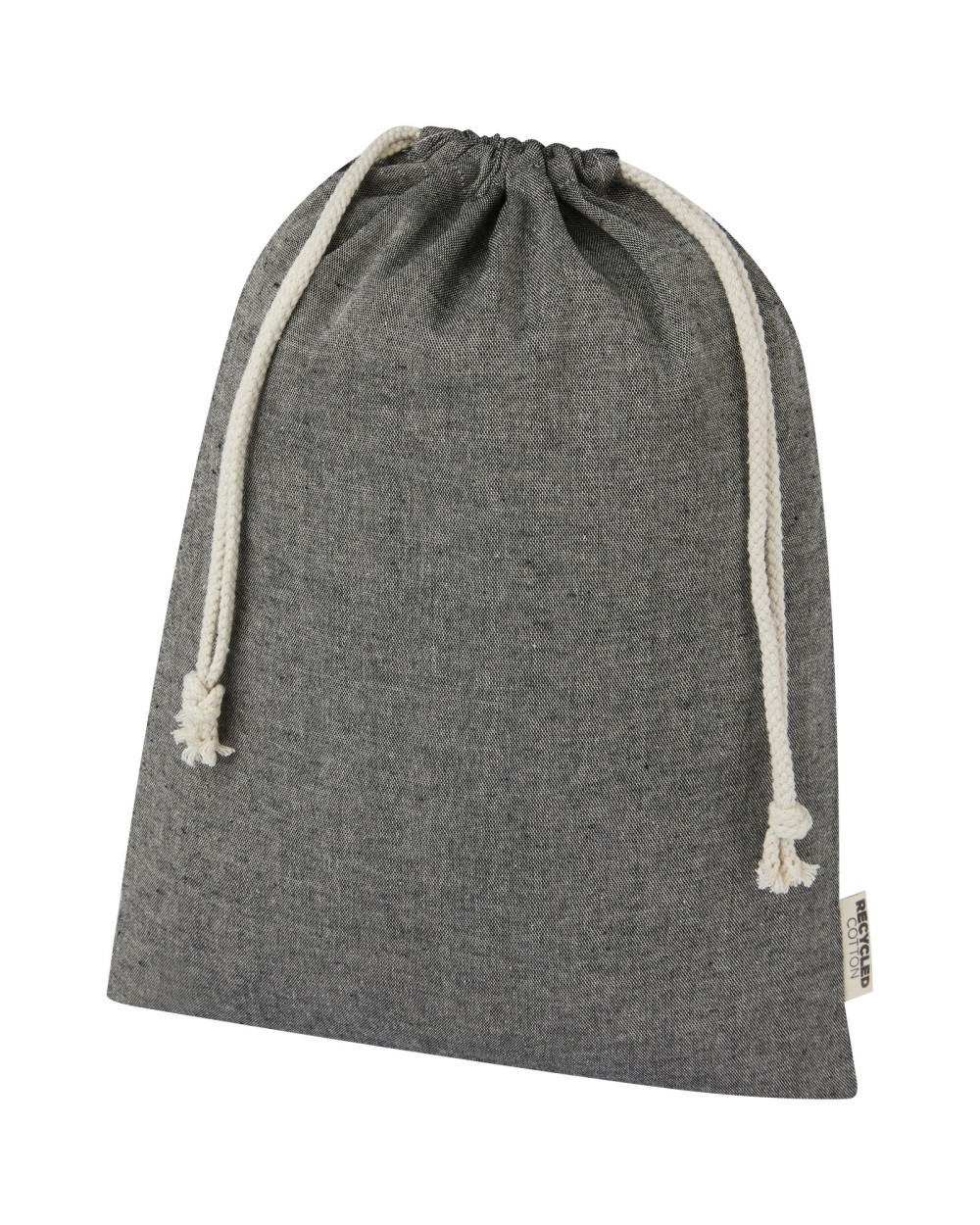 4DO Pheebs 150 g/m² GRS Zuziehbeutel aus Recyclingbaumwolle groß 4 l Taschen personalisierbar