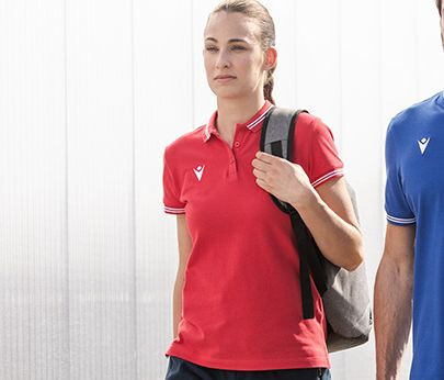 Polo's MACRON HAMBO POLO voor bedrukking &amp; borduring