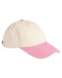Petjes BEECHFIELD CONTRAST PEAK LOW PROFILE VINTAGE CAP voor bedrukking &amp; borduring