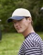 Petjes BEECHFIELD CONTRAST PEAK LOW PROFILE VINTAGE CAP voor bedrukking &amp; borduring
