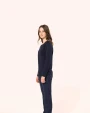 T-Shirts personnalisable KARIBAN T-shirt Supima® col rond manches longues femme
