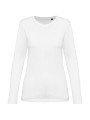KARIBAN T-shirt Supima® col rond manches longues femme /api/colors/7a92cd2d-10d2-40b4-928b-296bb7487506 personnalisable