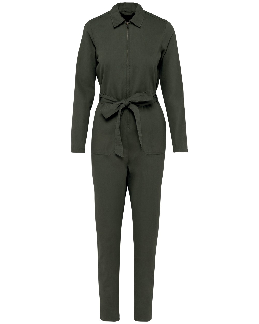 Jurken NATIVE SPIRIT Ecologische verwassen jumpsuit dames voor bedrukking &amp; borduring