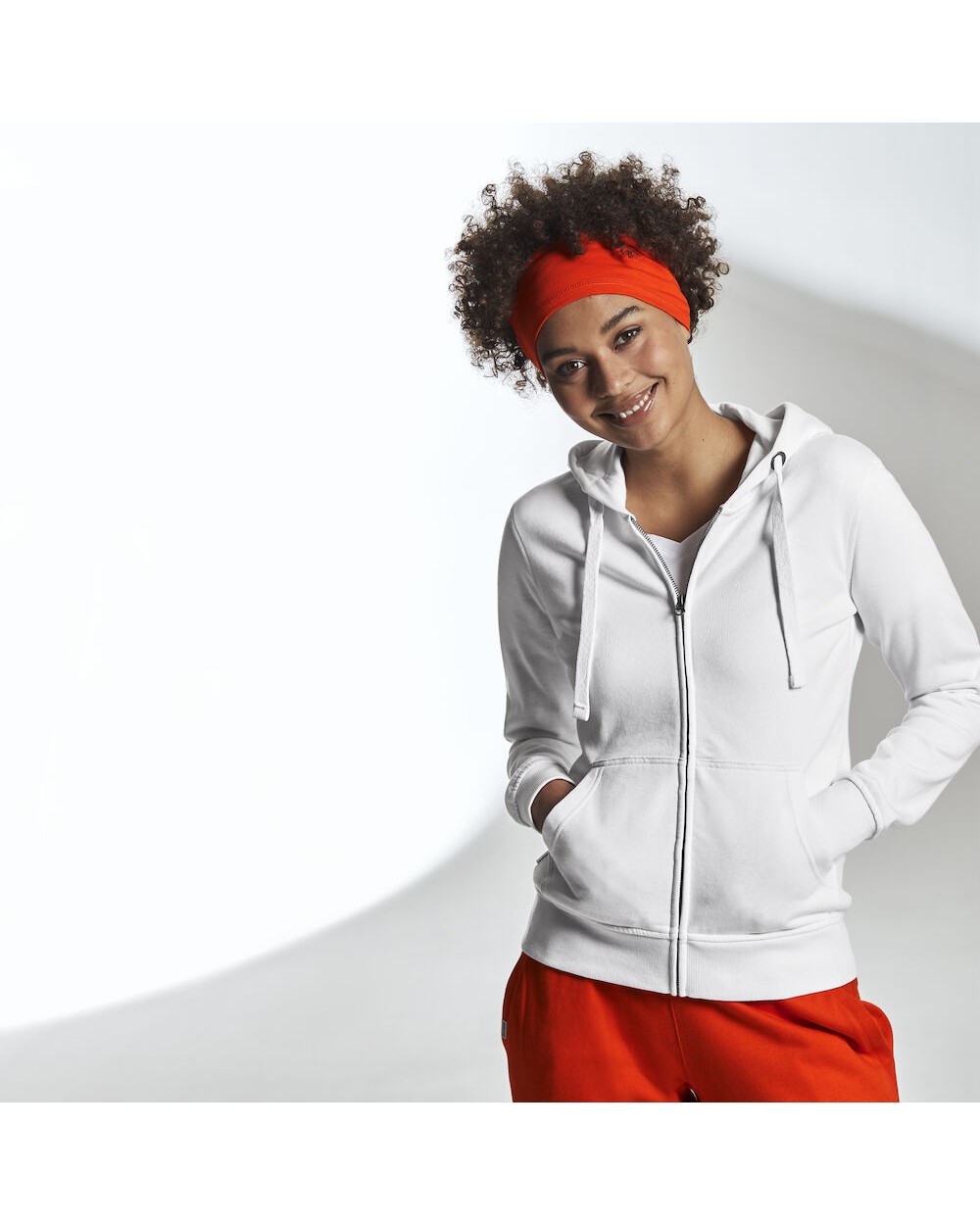 Sweat-shirts personnalisable COTTOVER SWEATSHIRT À CAPUCHE FULL ZIP FEMME - CERTIFIÉ GOTS