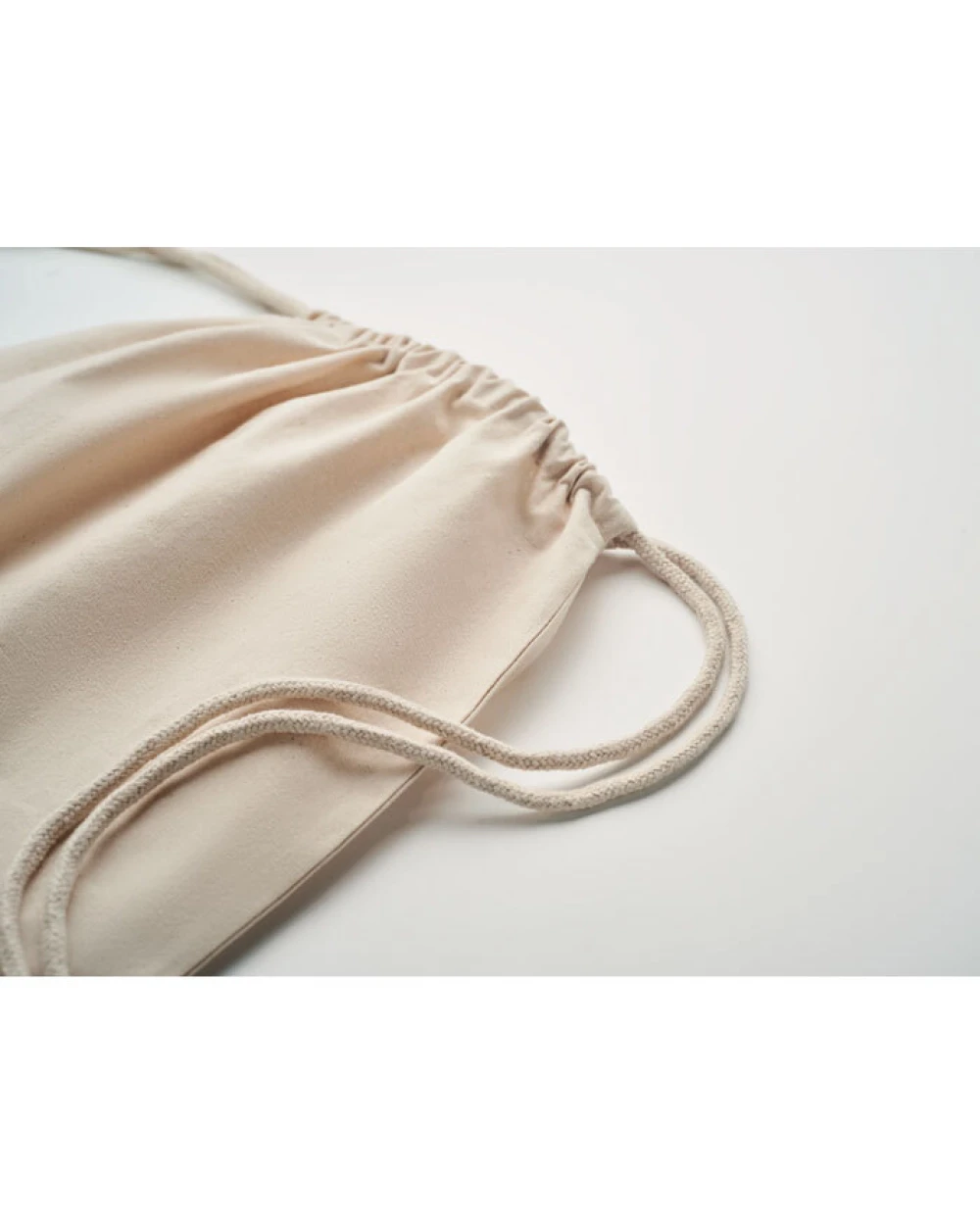 Tassen & Zakken 4DO Fairtrade rugzakje met koord voor bedrukking &amp; borduring