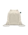 Tassen & Zakken 4DO Fairtrade rugzakje met koord voor bedrukking &amp; borduring
