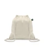 Tassen & Zakken 4DO Fairtrade rugzakje met koord voor bedrukking &amp; borduring