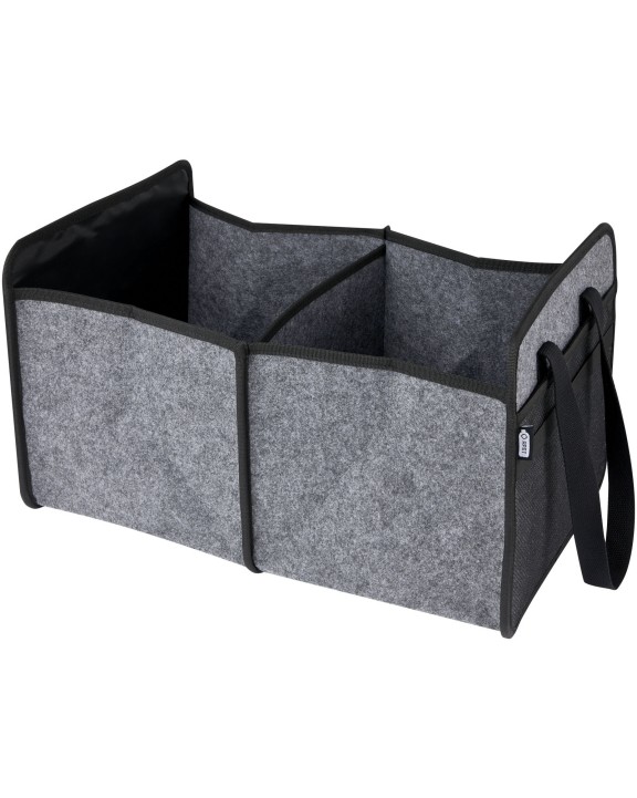 4DO Felta faltbarer Auto-Organizer aus GRS-recyceltem Filz Taschen personalisierbar
