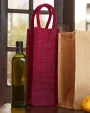 Tassen & Zakken WESTFORDMILL SHIMMER JUTE BOTTLE BAG voor bedrukking &amp; borduring