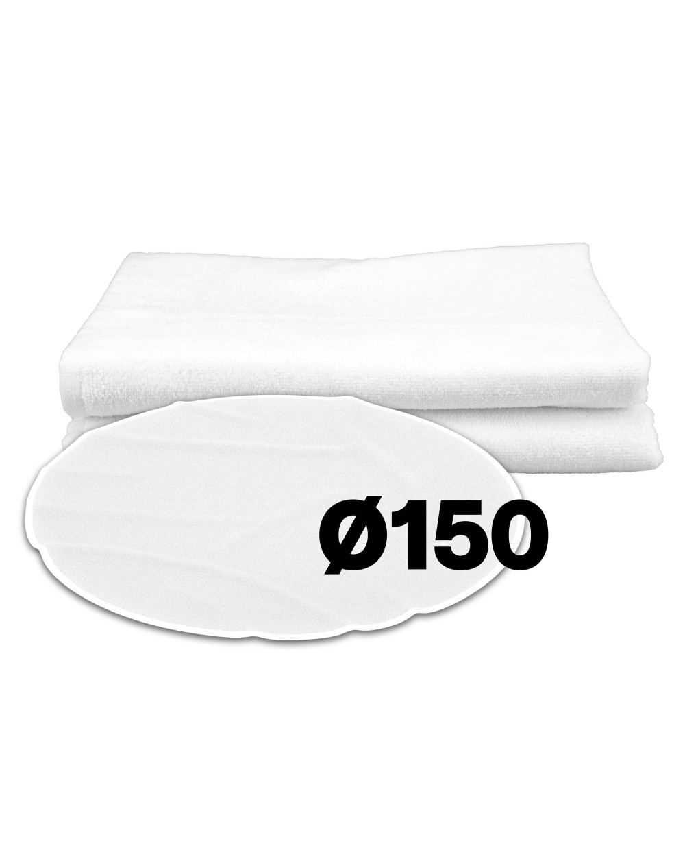 Produits éponges personnalisable A&R SUBLI-Me ALL-OVER Round Towel