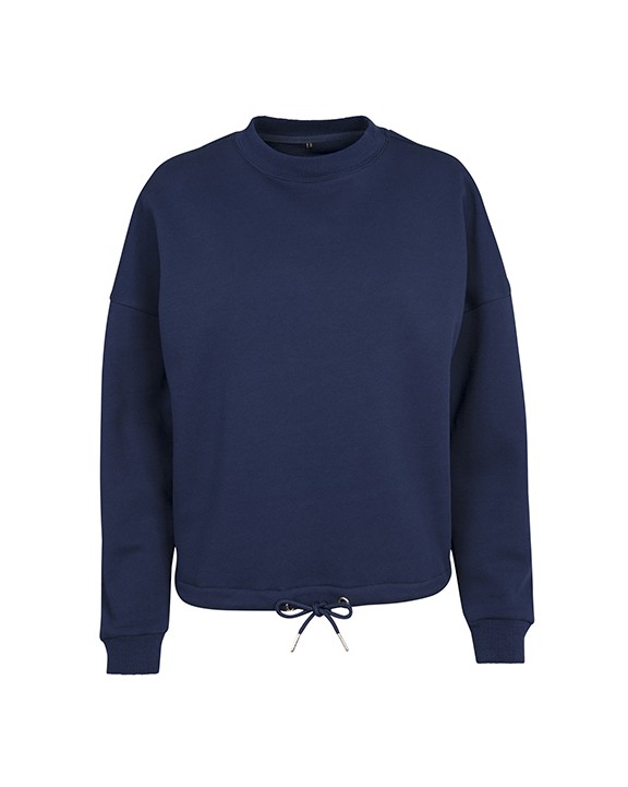 BUILD YOUR BRAND LADIES OVERSIZE CREWNECK Sweatshirts personalisierbar