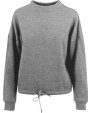 Sweaters & hoodies BUILD YOUR BRAND LADIES OVERSIZE CREWNECK voor bedrukking &amp; borduring