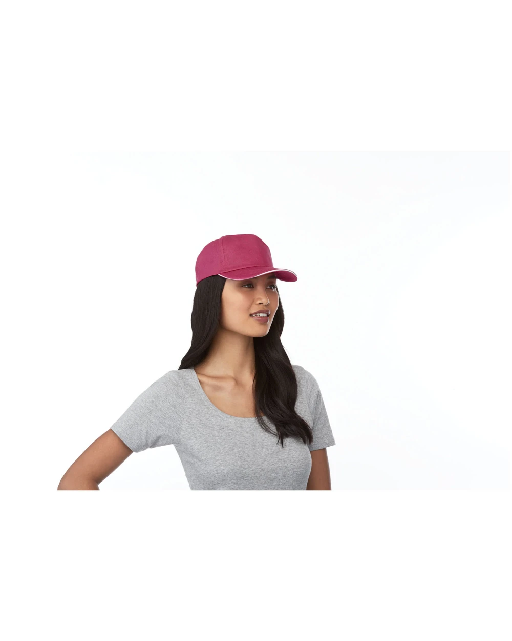 ELEVATE Styx Kappe mit 5 Segmenten und Sandwichschirm Kappen personalisierbar