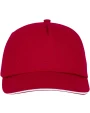 Casquettes personnalisable ELEVATE Casquette sandwich 5 panneaux Styx