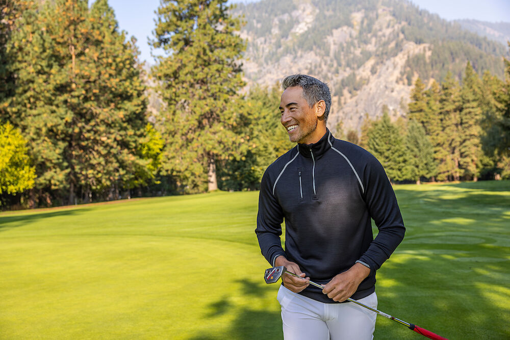 CUTTER & BUCK Chambers Half Zip Sweatshirts personalisierbar