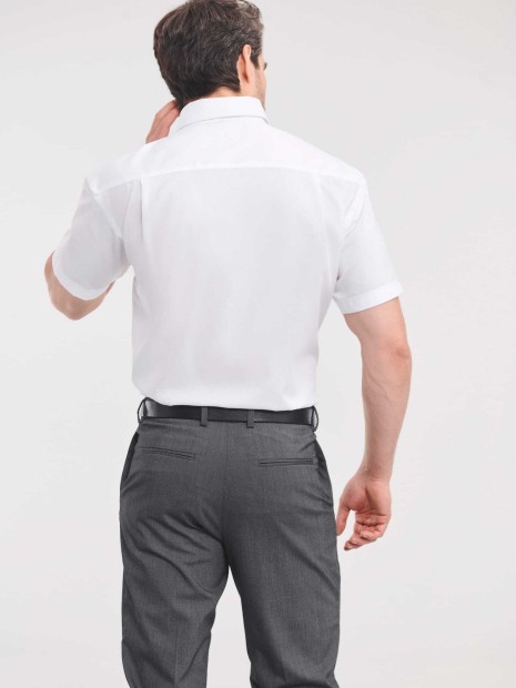 Chemises à personnaliser RUSSELL Chemise homme manches courtes Non Iron - classique 