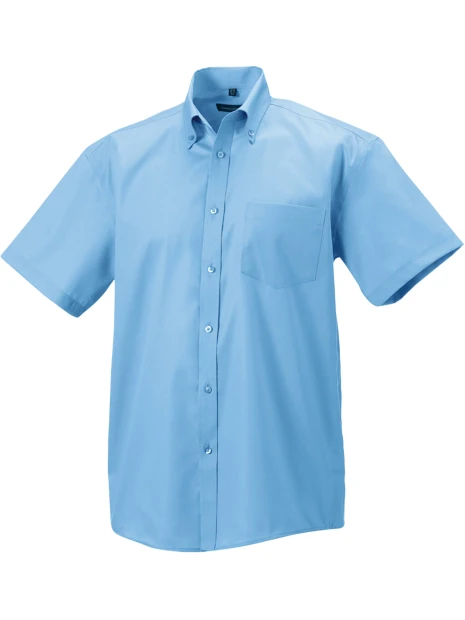 RUSSELL Chemise homme manches courtes Non Iron - classique /api/colors/e10645cd-abd0-43ab-abf7-45f35a7bc344 personnalisable