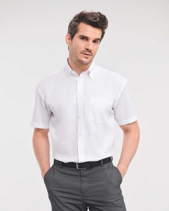 Hemden RUSSELL Men's Short Sleeve Ultimate Non-iron Shirt voor bedrukking &amp; borduring