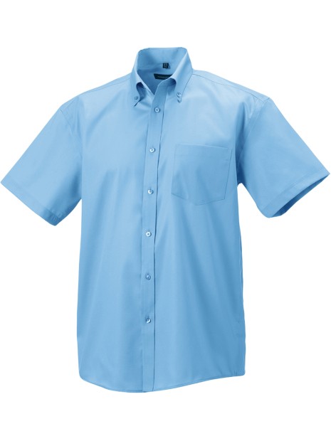 RUSSELL Chemise homme manches courtes Non Iron - classique /api/colors/e10645cd-abd0-43ab-abf7-45f35a7bc344 personnalisable