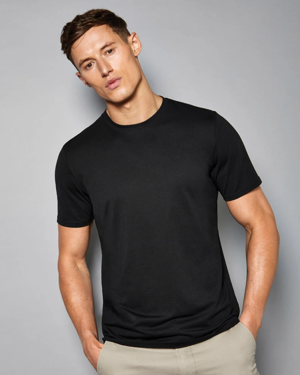 T-shirts KUSTOM KIT Fashion Fit Superwash® 60º Tee voor bedrukking &amp; borduring