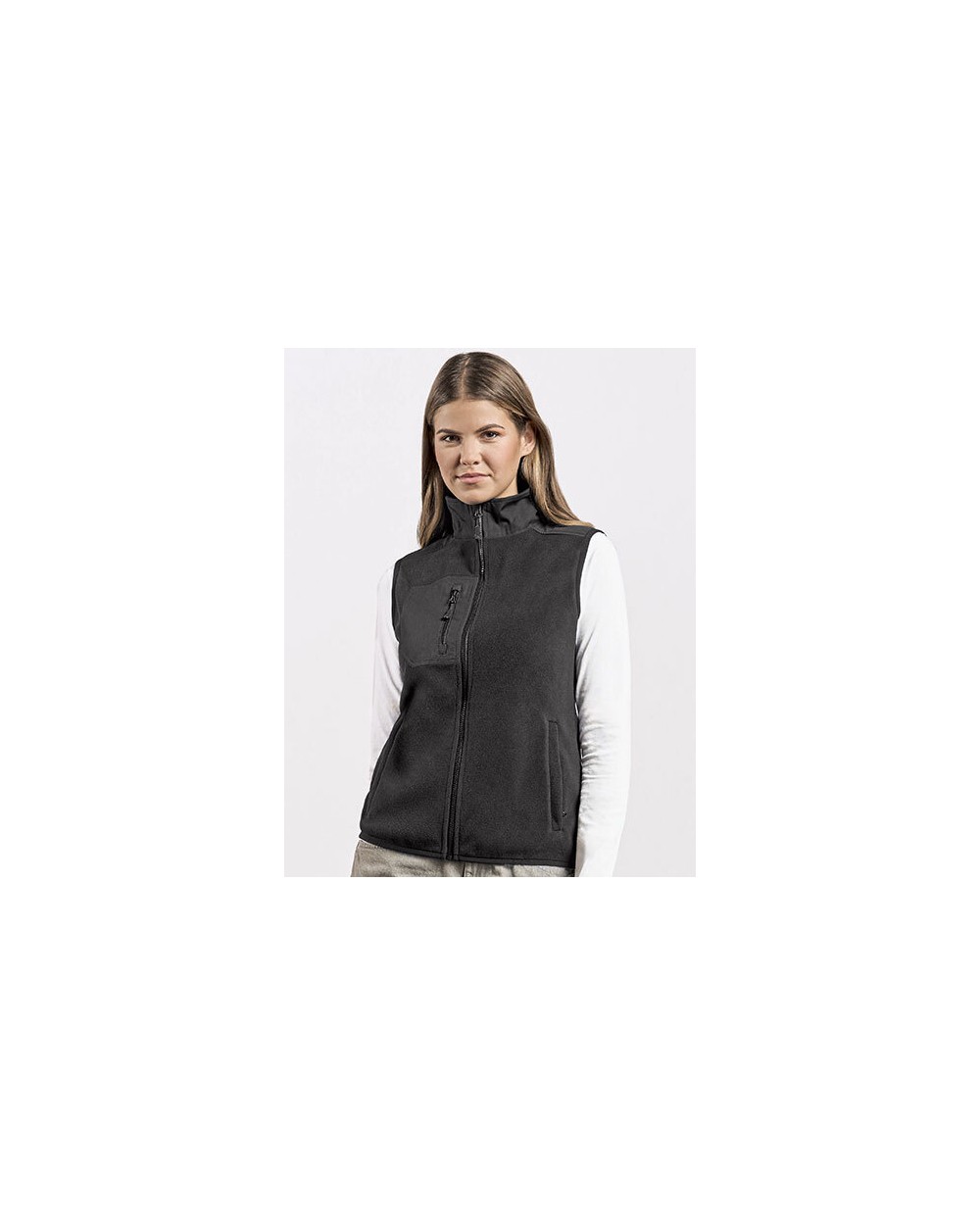 Polar Fleeces PROMODORO Women´s Canvas Fleece Vest voor bedrukking &amp; borduring
