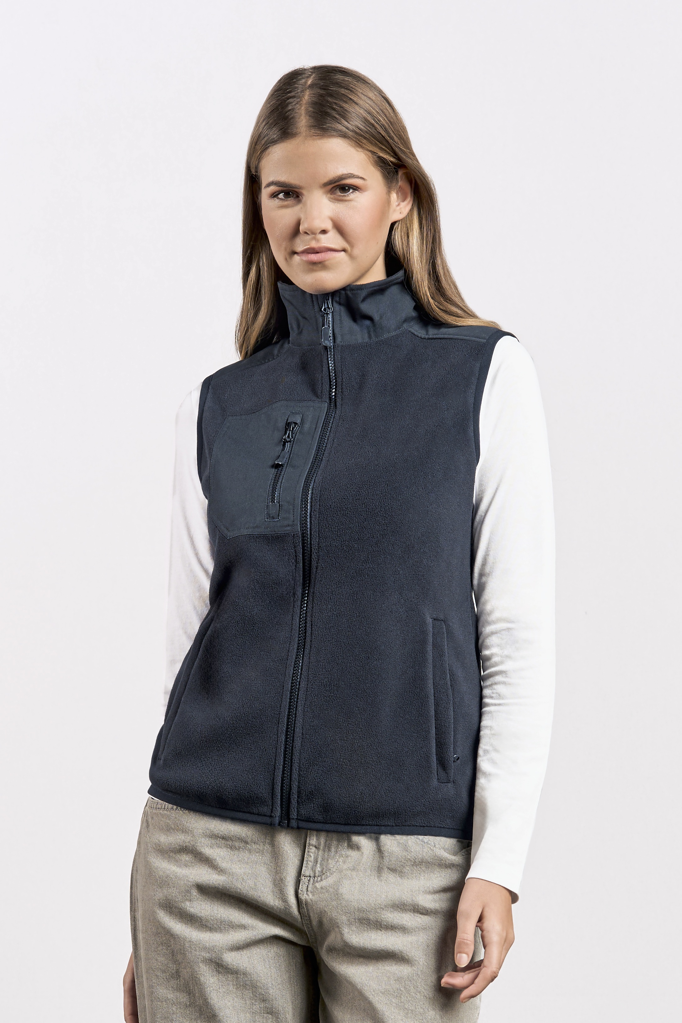Laines polaires personnalisable PROMODORO Women´s Canvas Fleece Vest