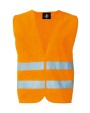 KORNTEX Basic Safety Vest in a Pouch "Mannheim" Warnwesten personalisierbar