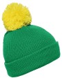 Bonnets personnalisable MYRTLE BEACH Pompon Hat with Brim