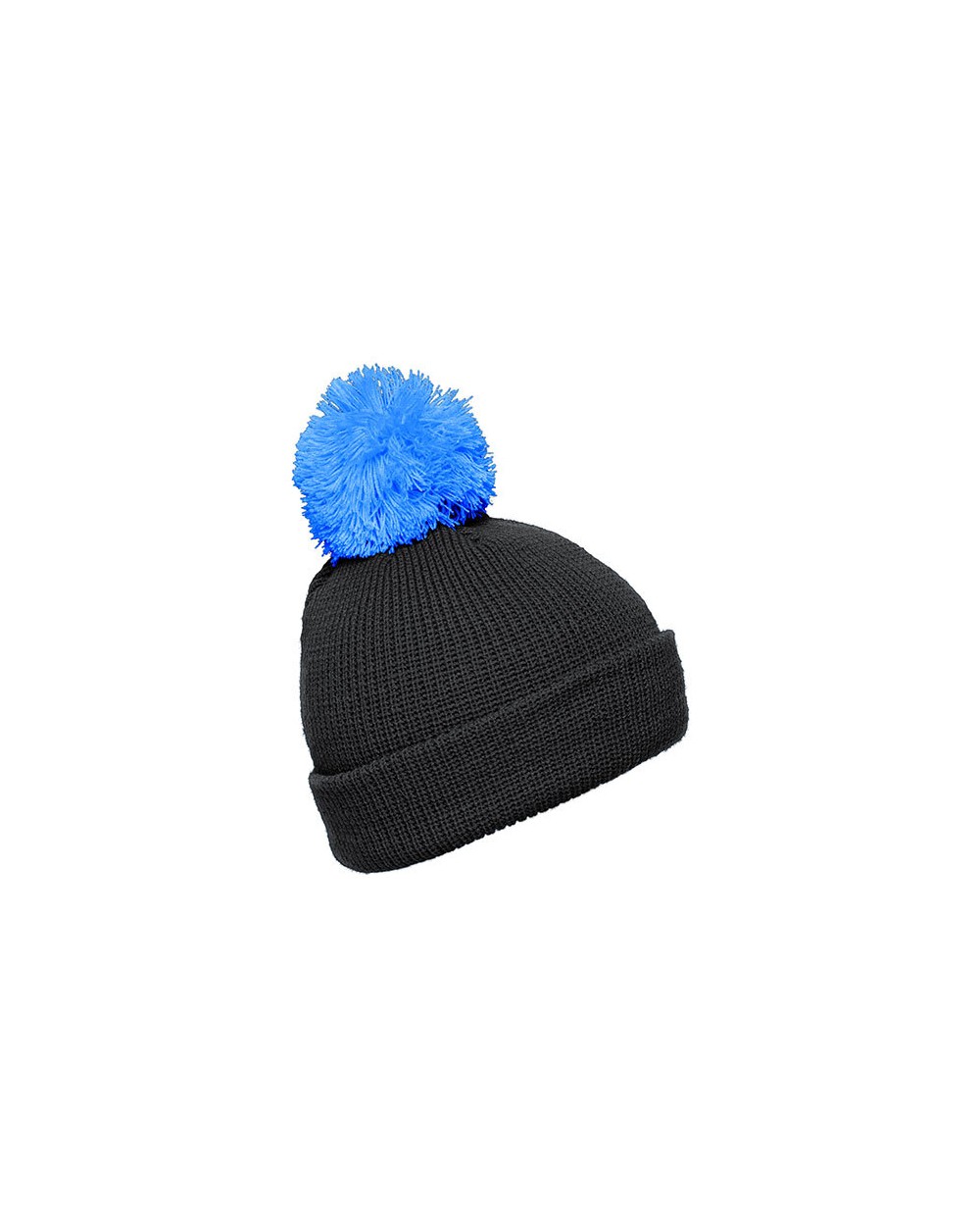 Mutsen MYRTLE BEACH Pompon Hat with Brim voor bedrukking &amp; borduring