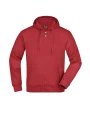 Sweaters & hoodies JAMES & NICHOLSON Men`s Hooded Jacket voor bedrukking &amp; borduring