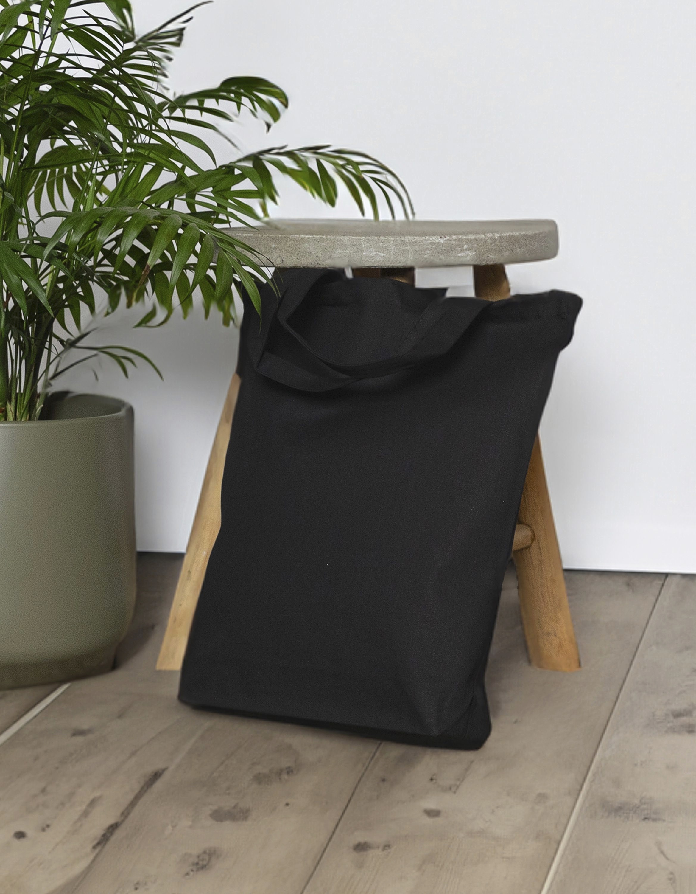 Tassen & Zakken HALINK Canvas Carrier Bag Short Handle voor bedrukking &amp; borduring