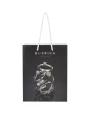 4DO Handgefertigte 170 g/m² Integra-Papiertüte mit Kunststoff Kordelgriffen – 18 × 9 × 23 cm Taschen personalisierbar