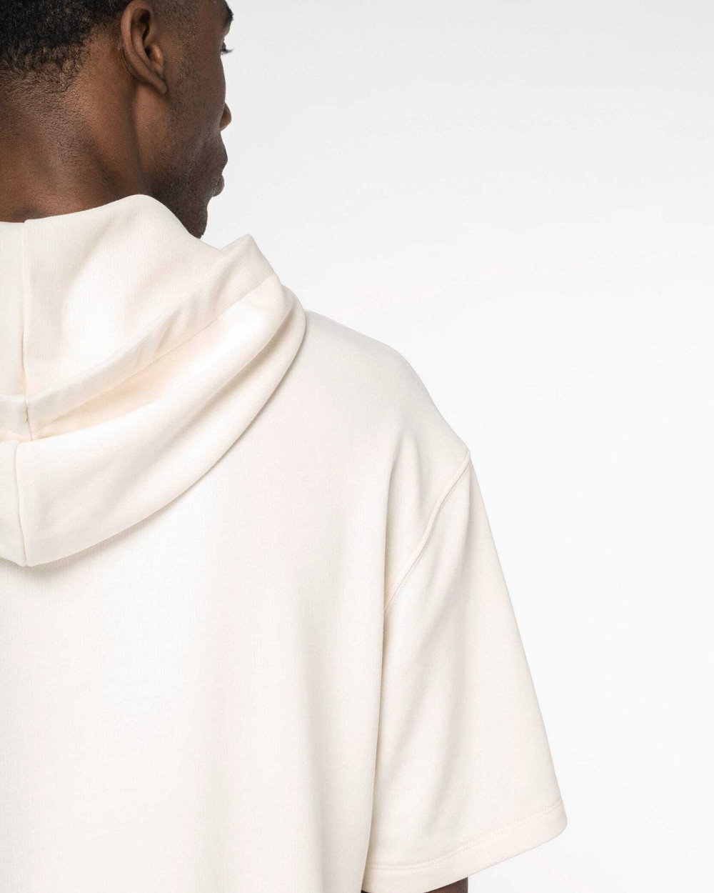 Sweaters & hoodies NATIVE SPIRIT Ecologische uniseks sweater met capuchon en korte verlaagde schouders French Terry voor bedrukking &amp; borduring