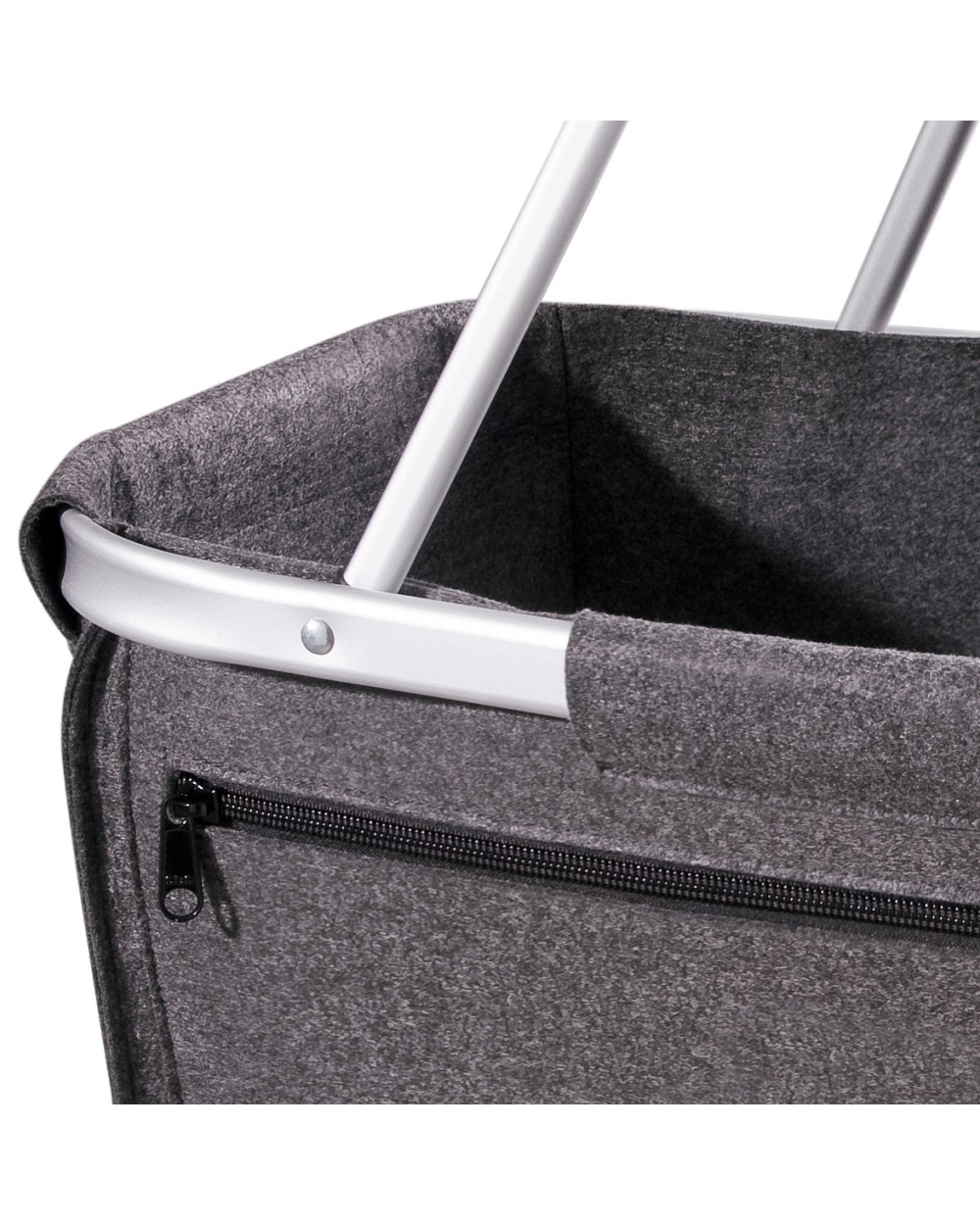 Tassen & Zakken HALFAR Felt Shopper Basket voor bedrukking &amp; borduring