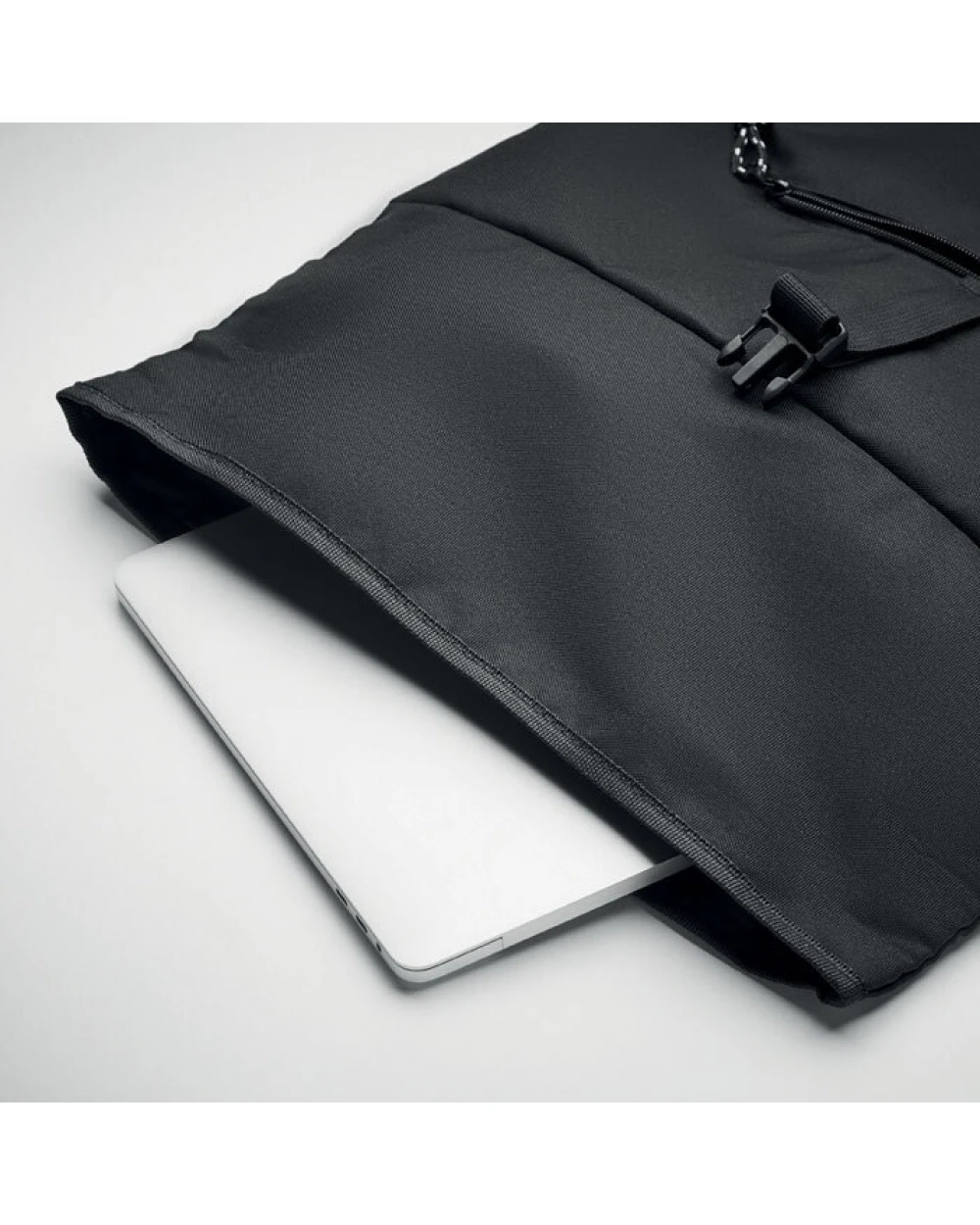 Tassen & Zakken 4DO 600D RPET rolltop rugzak voor bedrukking &amp; borduring